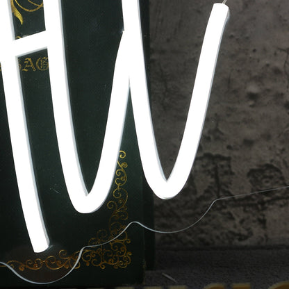 All Yourn White Led Neon Sign - Shineneon