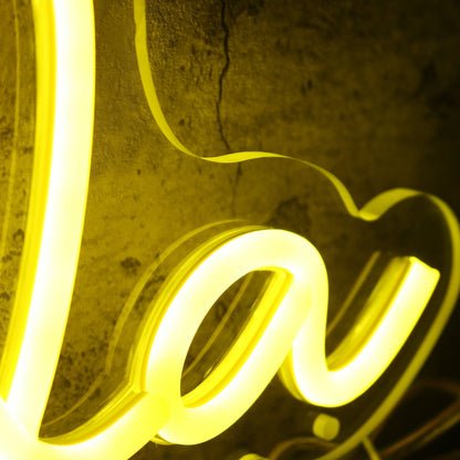 Alles Jda Yellow Led Neon Sign - Shineneon