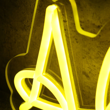 Alles Jda Yellow Led Neon Sign - Shineneon