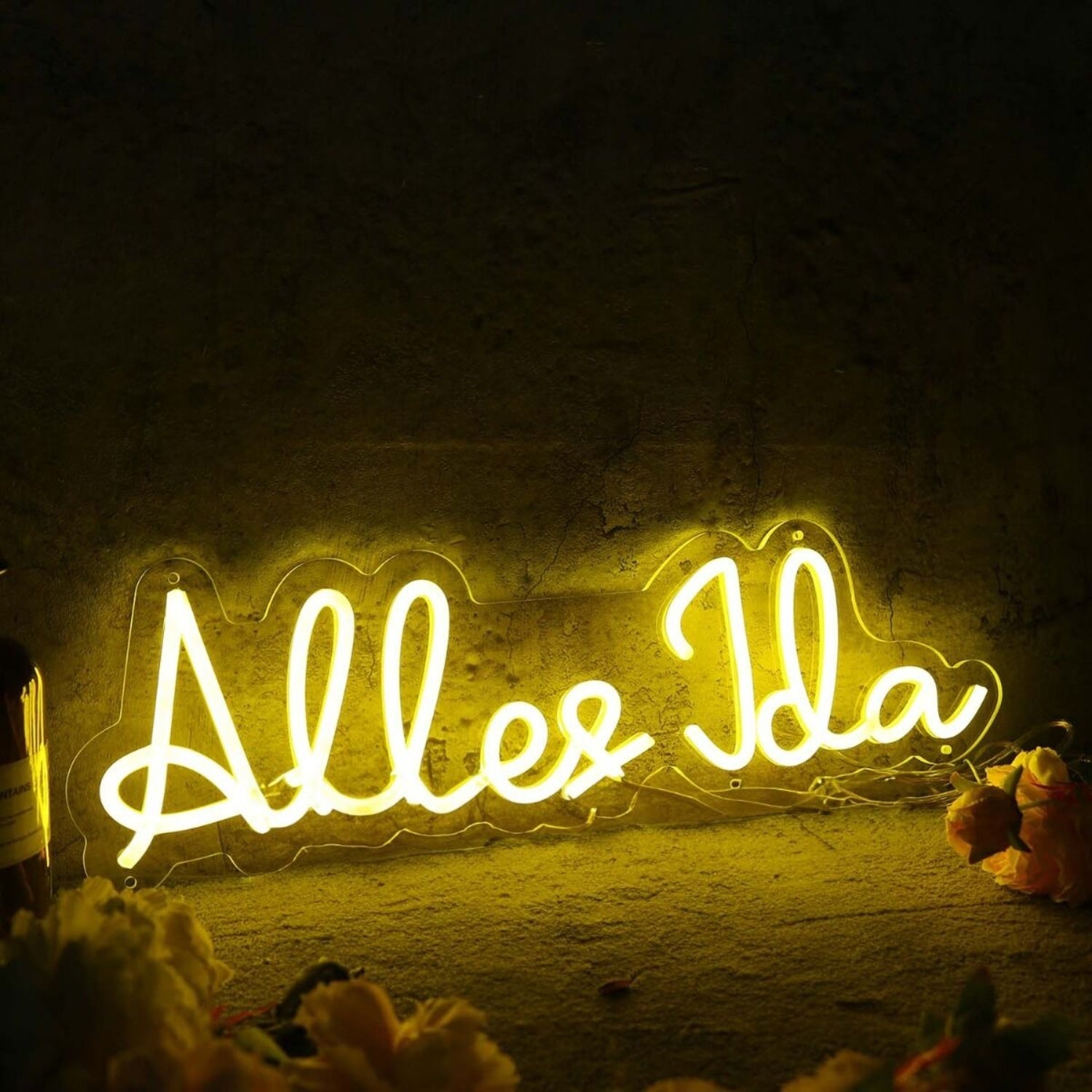 Alles Jda Yellow Led Neon Sign - Shineneon