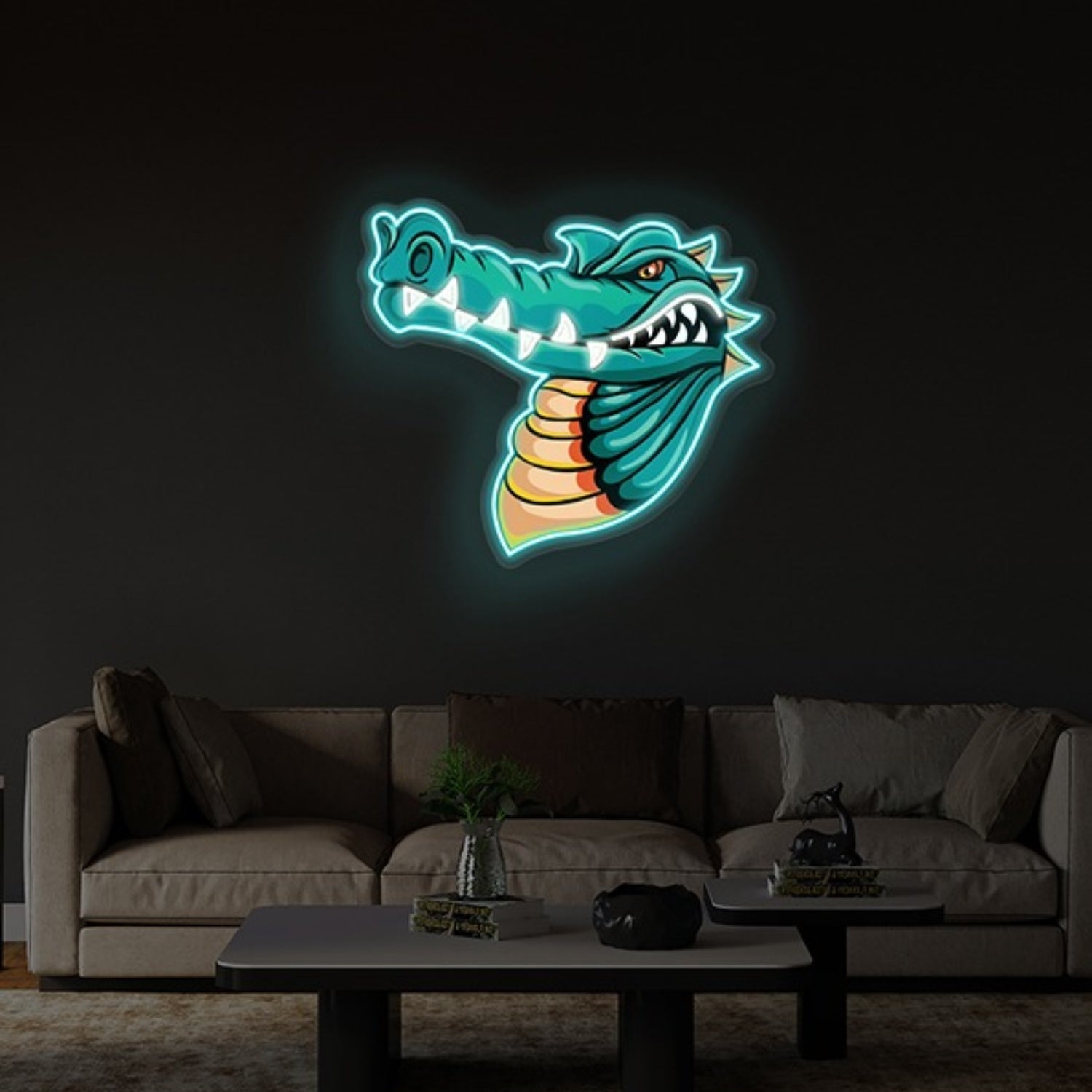 Alligator Neon Sign Wall Art Decors | Shineneon