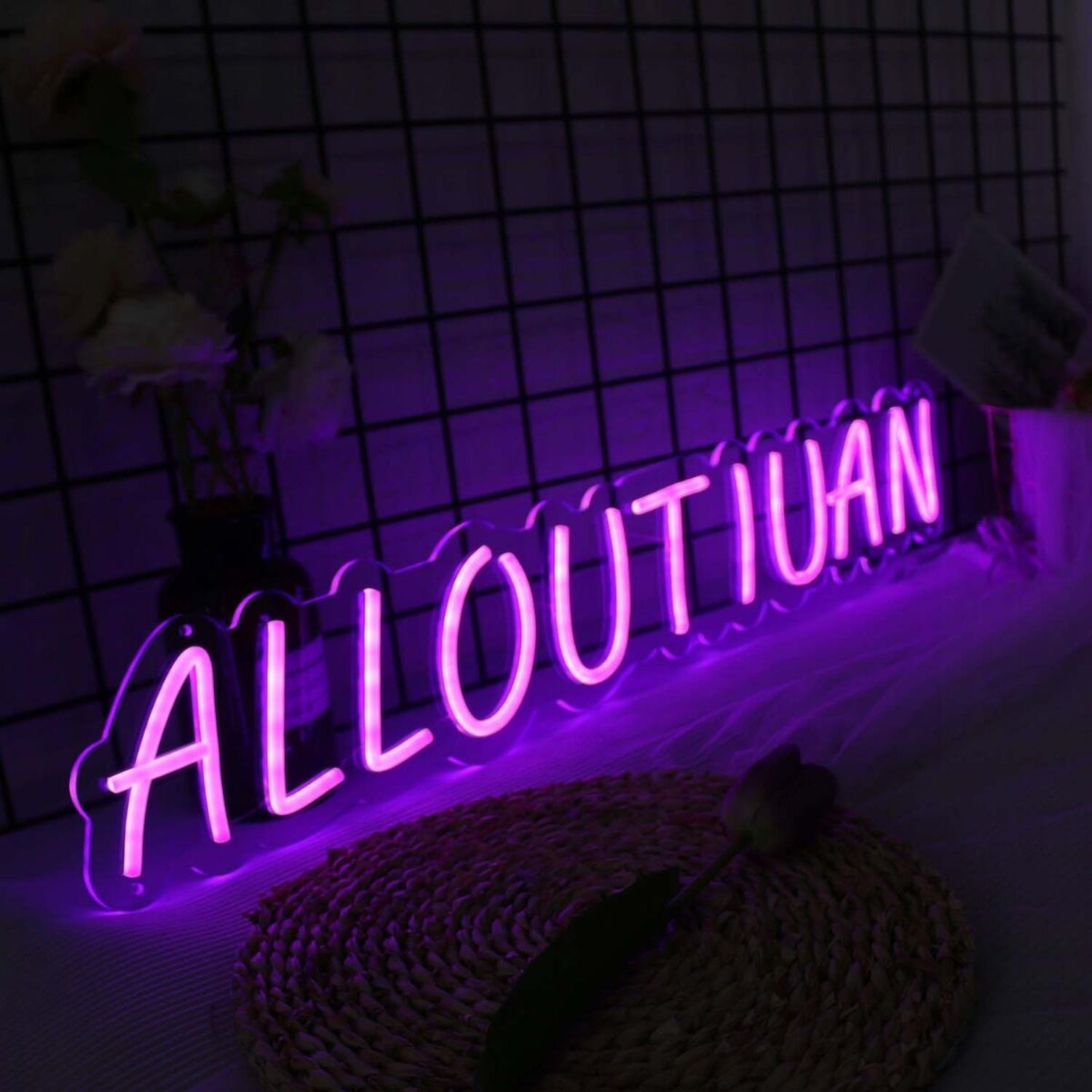 Alloutjuan Purple Led Neon Sign - Shineneon