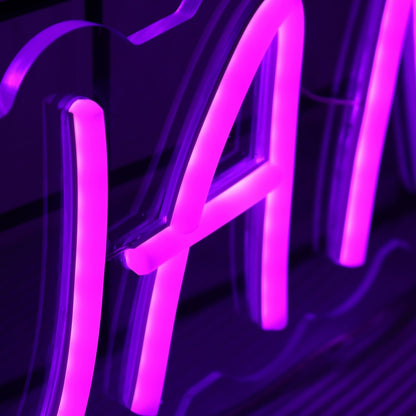 Alloutjuan Purple Led Neon Sign - Shineneon
