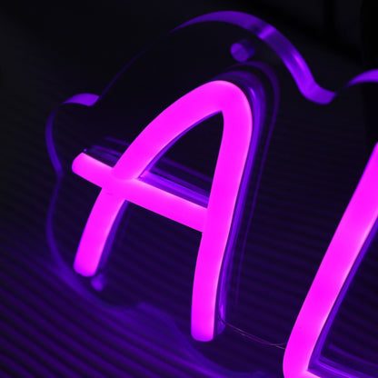 Alloutjuan Purple Led Neon Sign - Shineneon