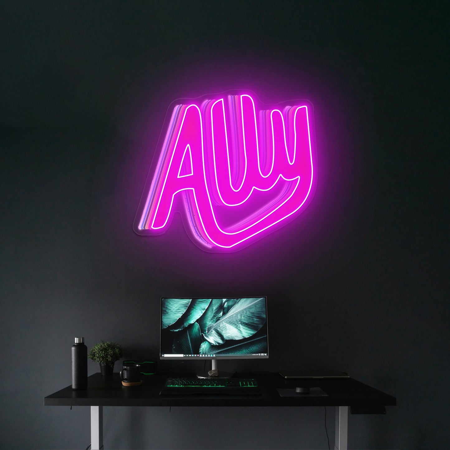 Ally Neon Signs Lettering