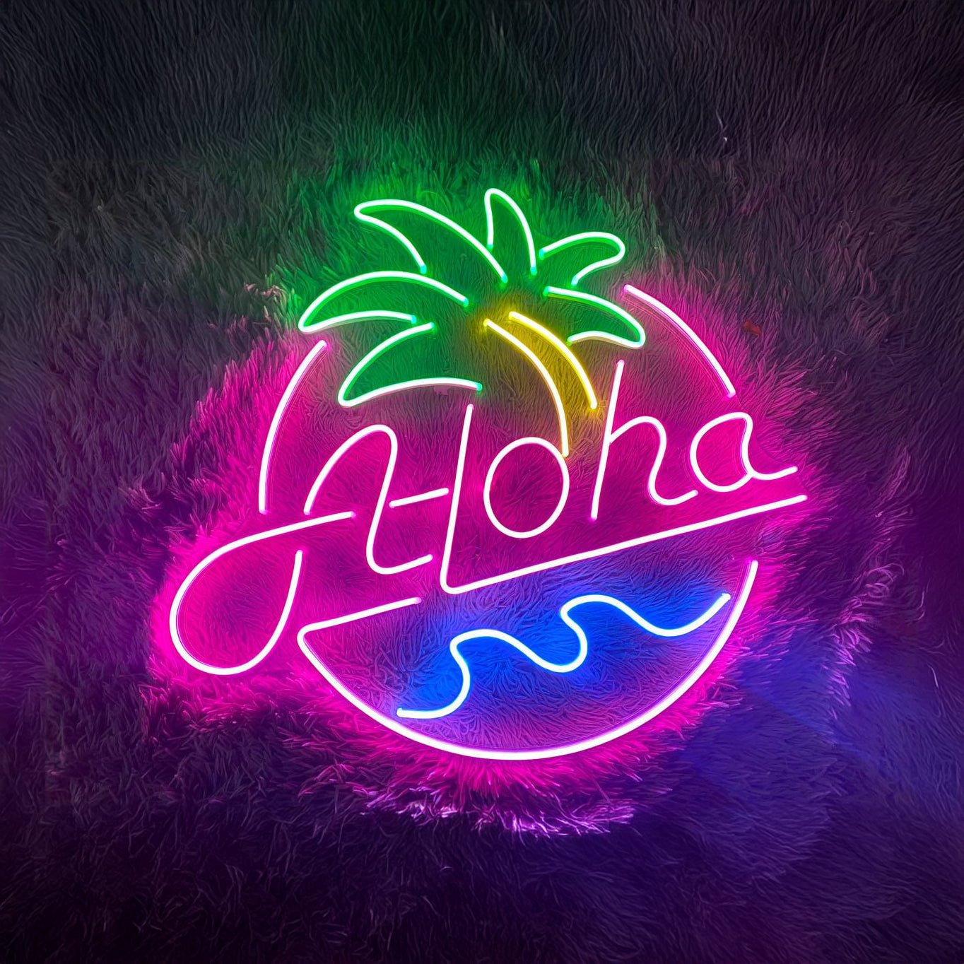 Aloha Beer Led Sign - Shineneon