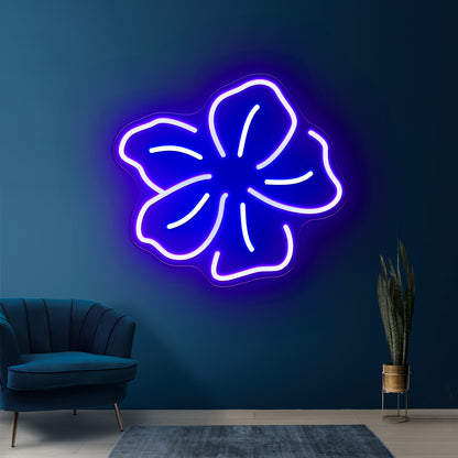 Aloha Flower Cheap Neon Sign For Bedroom