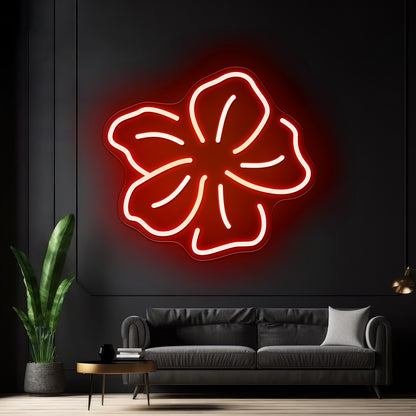 Aloha Flower Cheap Neon Sign For Bedroom - LED neon sign view 6