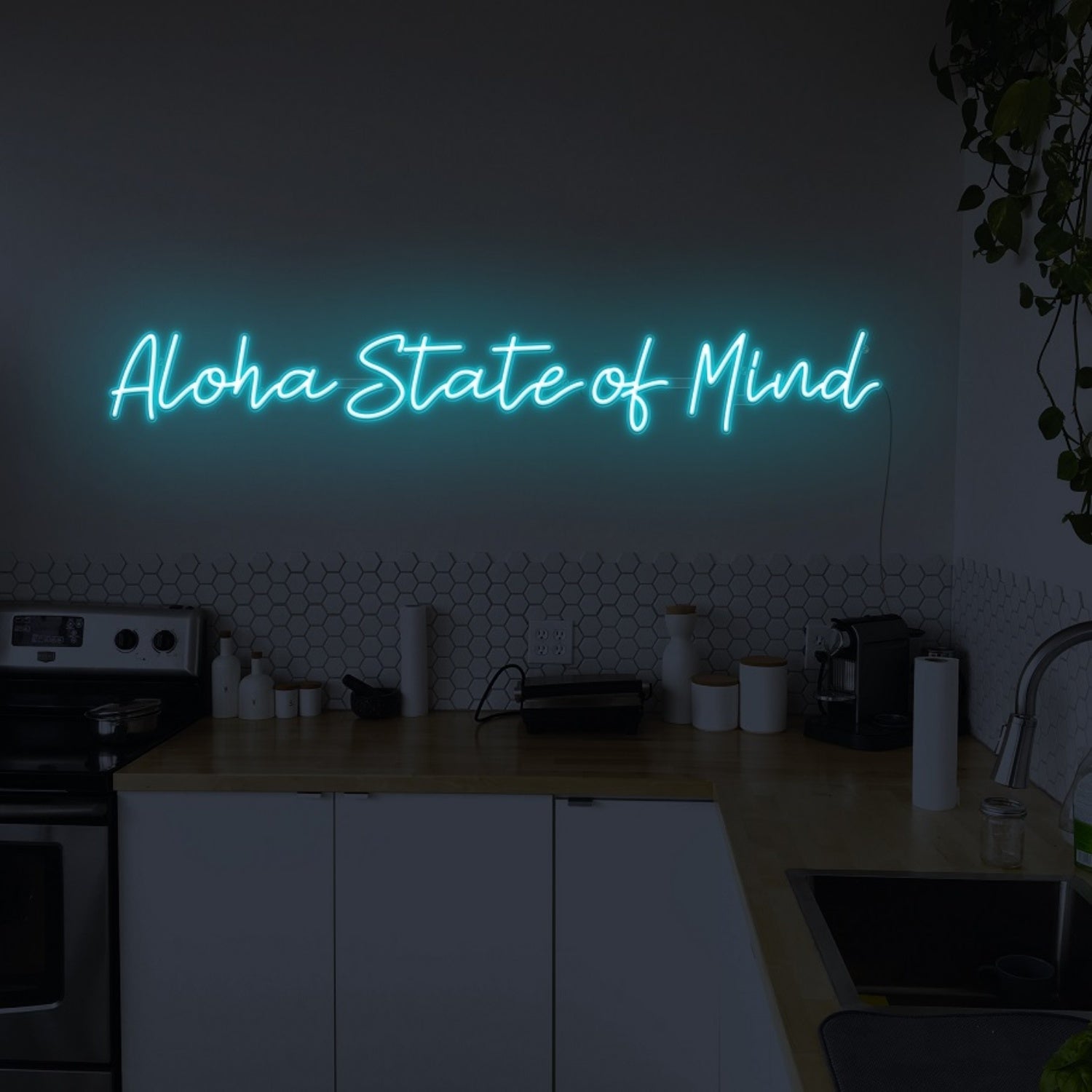 Aloha State Of Mind Led Neon Sign Wall Art | Shineneon
