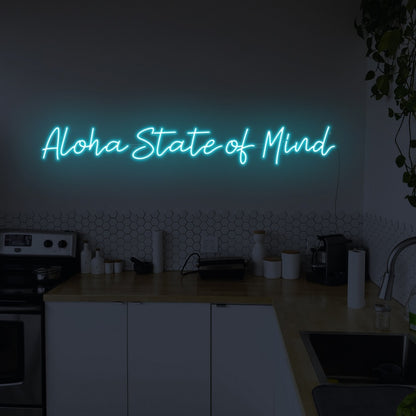 Aloha State Of Mind Led Neon Sign Wall Art | Shineneon