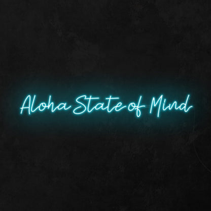 Aloha State Of Mind Led Neon Sign Wall Art | Shineneon
