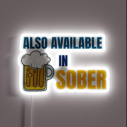Also Available In Sober Bar Decor Rgb Led Neon Sign - Shineneon