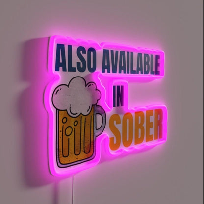 Also Available In Sober Bar Decor Rgb Led Neon Sign - Shineneon