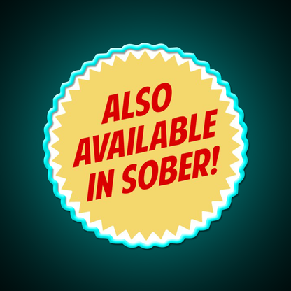 Also Available In Sober Beer Bar Decor Led Neon Sign Rgb Color - Size and dimension reference