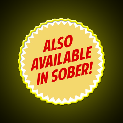 Also Available In Sober Beer Bar Decor Led Neon Sign Rgb Color - LED neon sign view 7