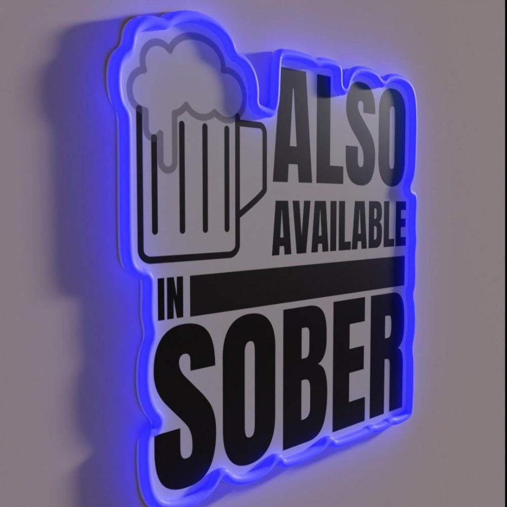 Also Available In Sober Beer Rgb Led Neon Sign - Shineneon