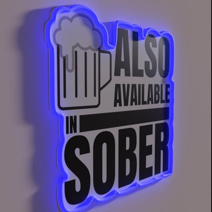 Also Available In Sober Beer Rgb Led Neon Sign - Shineneon
