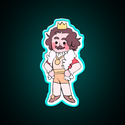 Alt Chibi Bk Fast Food Led Neon Sign For Burger Place Rgb Color