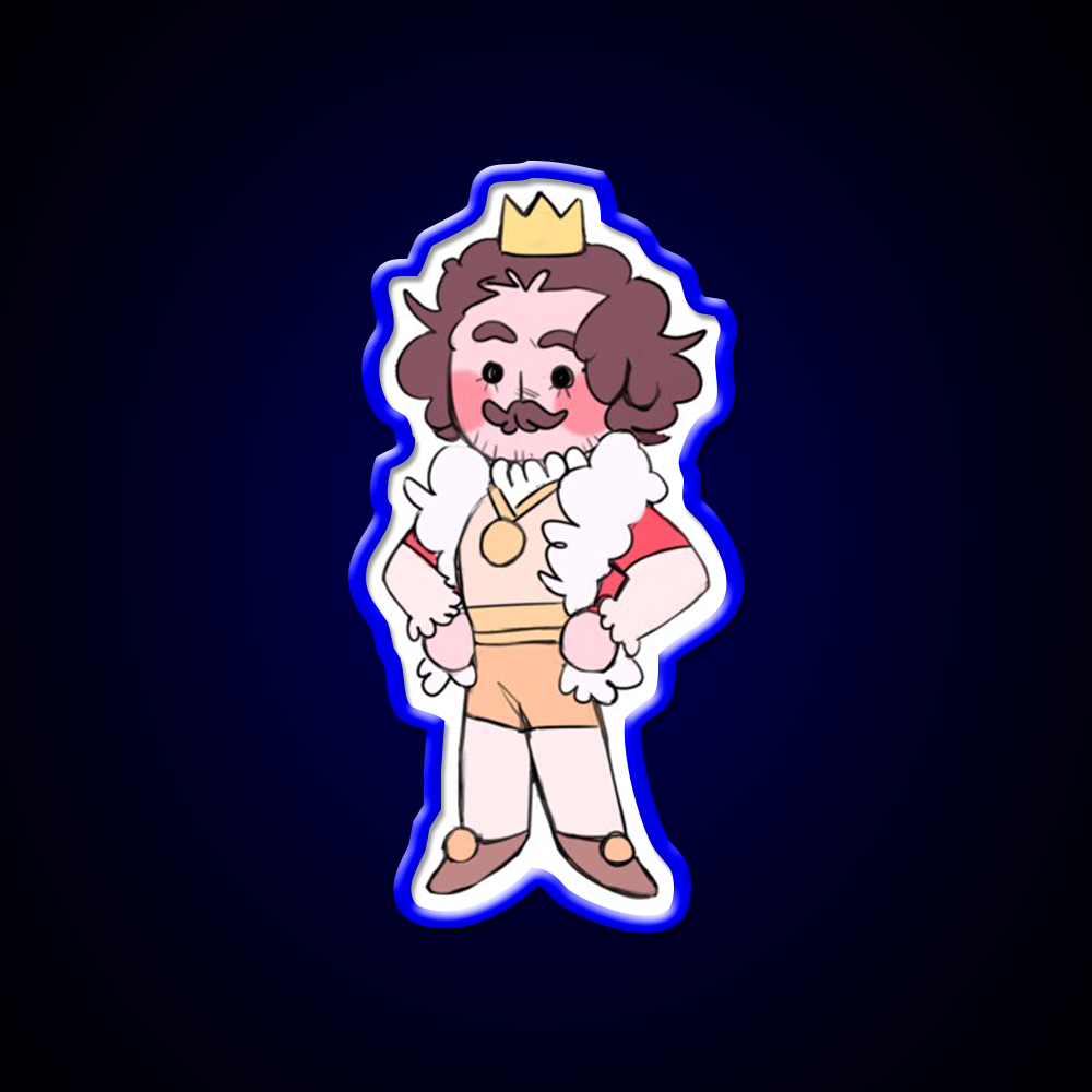 Alt Chibi Bk Fast Food Led Neon Sign For Burger Place Rgb Color