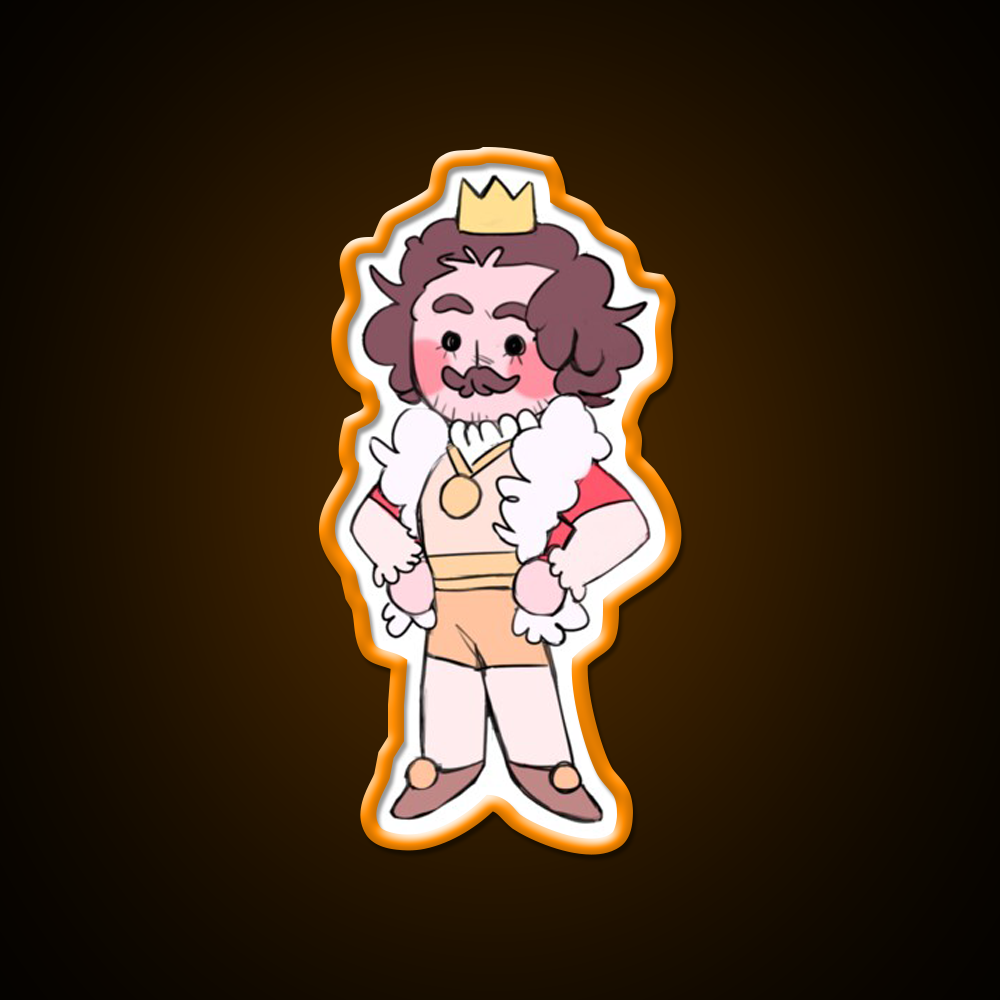 Alt Chibi Bk Fast Food Led Neon Sign For Burger Place Rgb Color