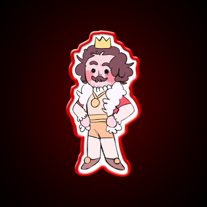 Alt Chibi Bk Fast Food Led Neon Sign For Burger Place Rgb Color