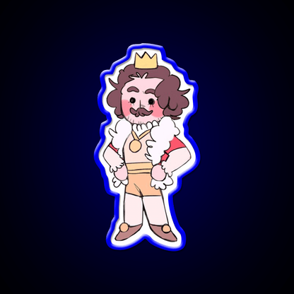 Alt Chibi Bk Fast Food Led Neon Sign For Burger Place Rgb Color - Shineneon