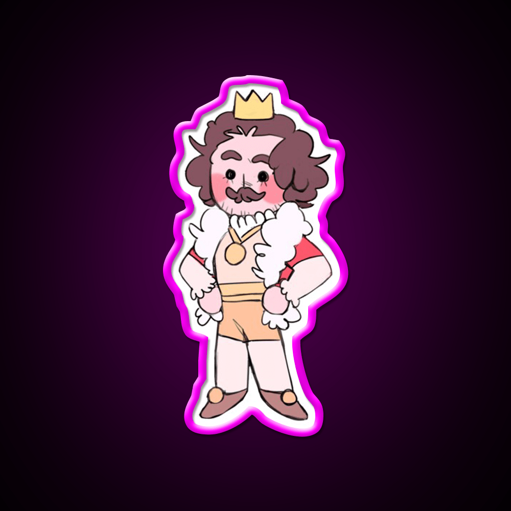 Alt Chibi Bk Fast Food Led Neon Sign For Burger Place Rgb Color - Shineneon