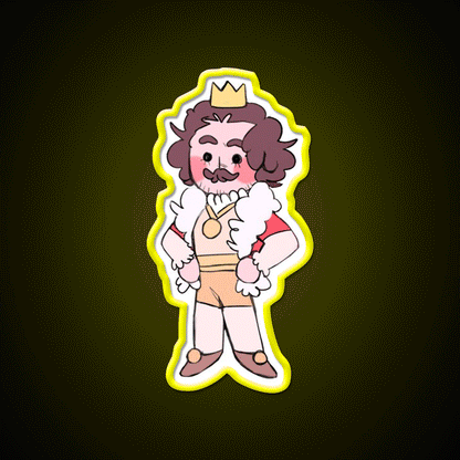 Alt Chibi Bk Fast Food Led Neon Sign For Burger Place Rgb Color