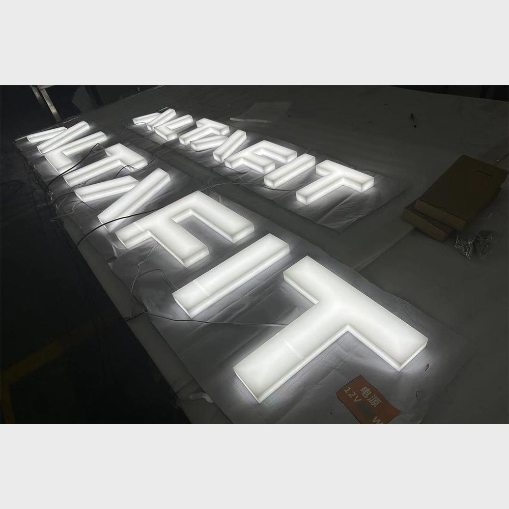 Altafit 3D Frontlit And Backlit Channel Letter Led Light Sign - Shineneon
