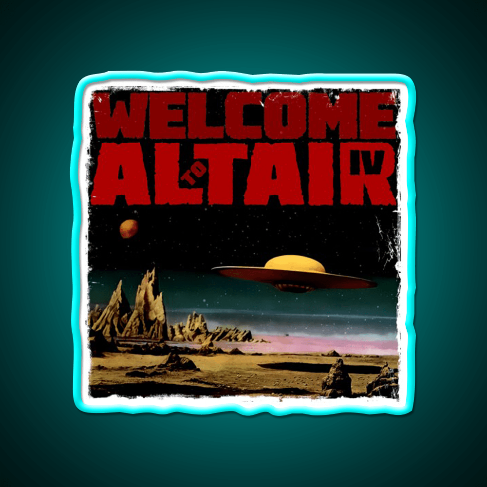 Altair Iv Welcome Welcome Led Neon Sign Open Sign Rgb Color - Shineneon