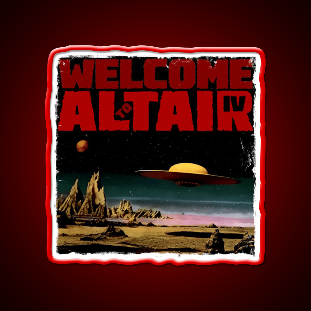 Altair Iv Welcome Welcome Led Neon Sign Open Sign Rgb Color - Shineneon