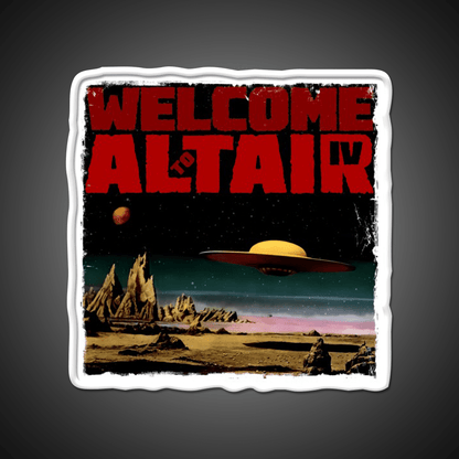 Altair Iv Welcome Welcome Led Neon Sign Open Sign Rgb Color - Shineneon