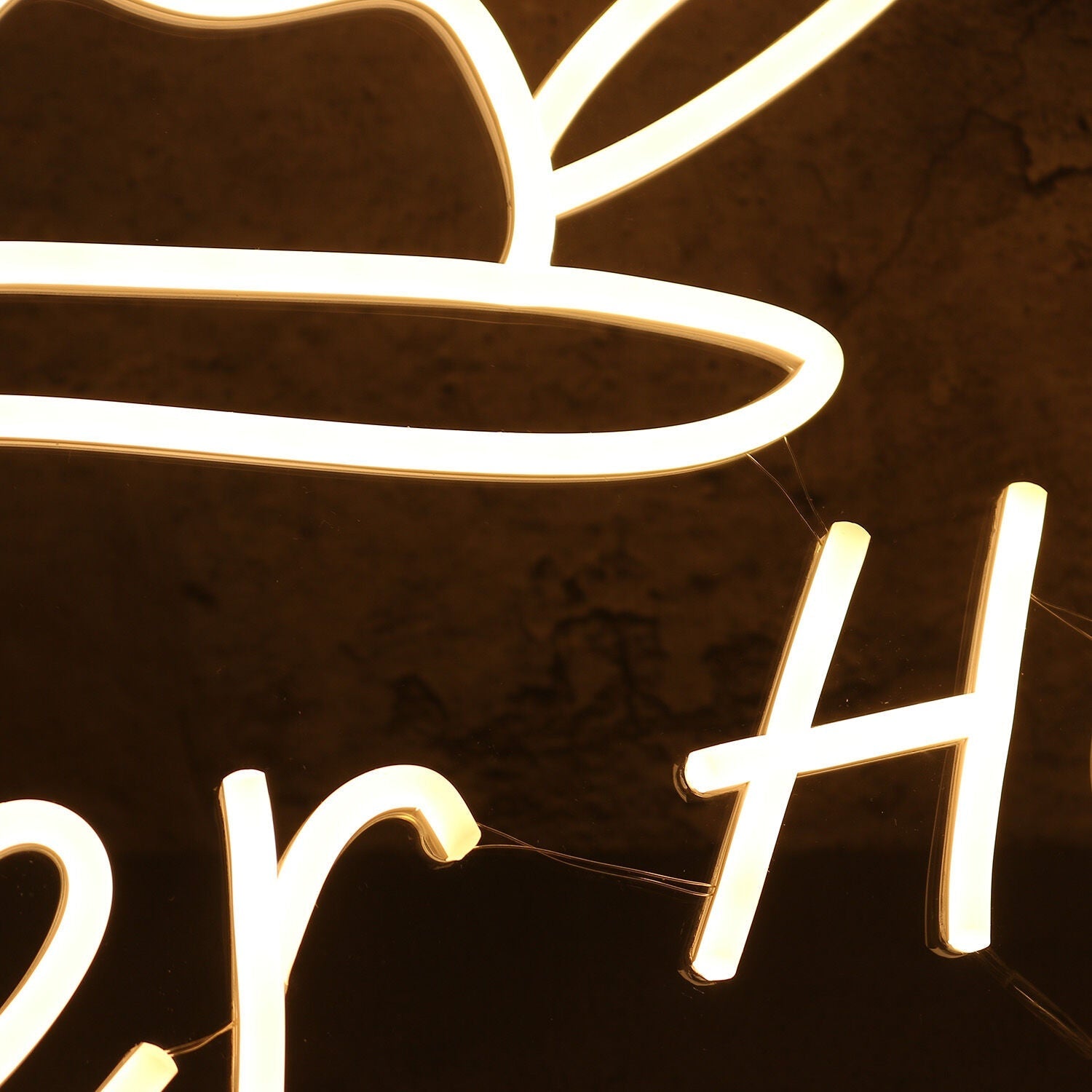 Alter Hut Yellow Led Neon Sign - Shineneon
