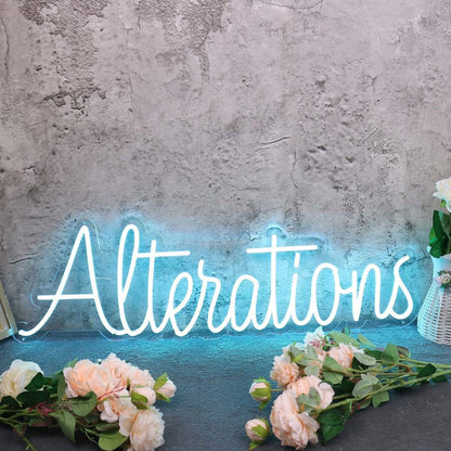 Alterations Blue Led Neon Sign - Shineneon
