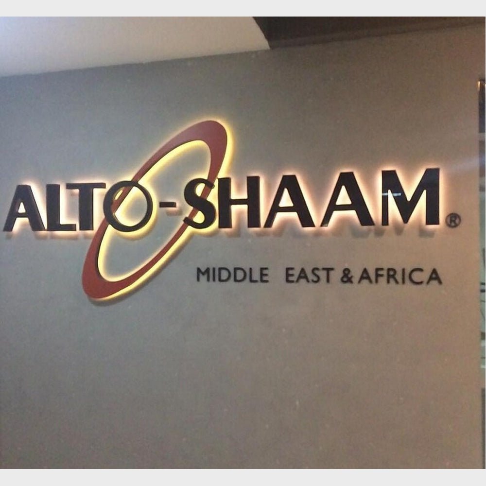 Alto Shaam With Logo 3D Backlit Channel Letters Led Light Sign - Shineneon