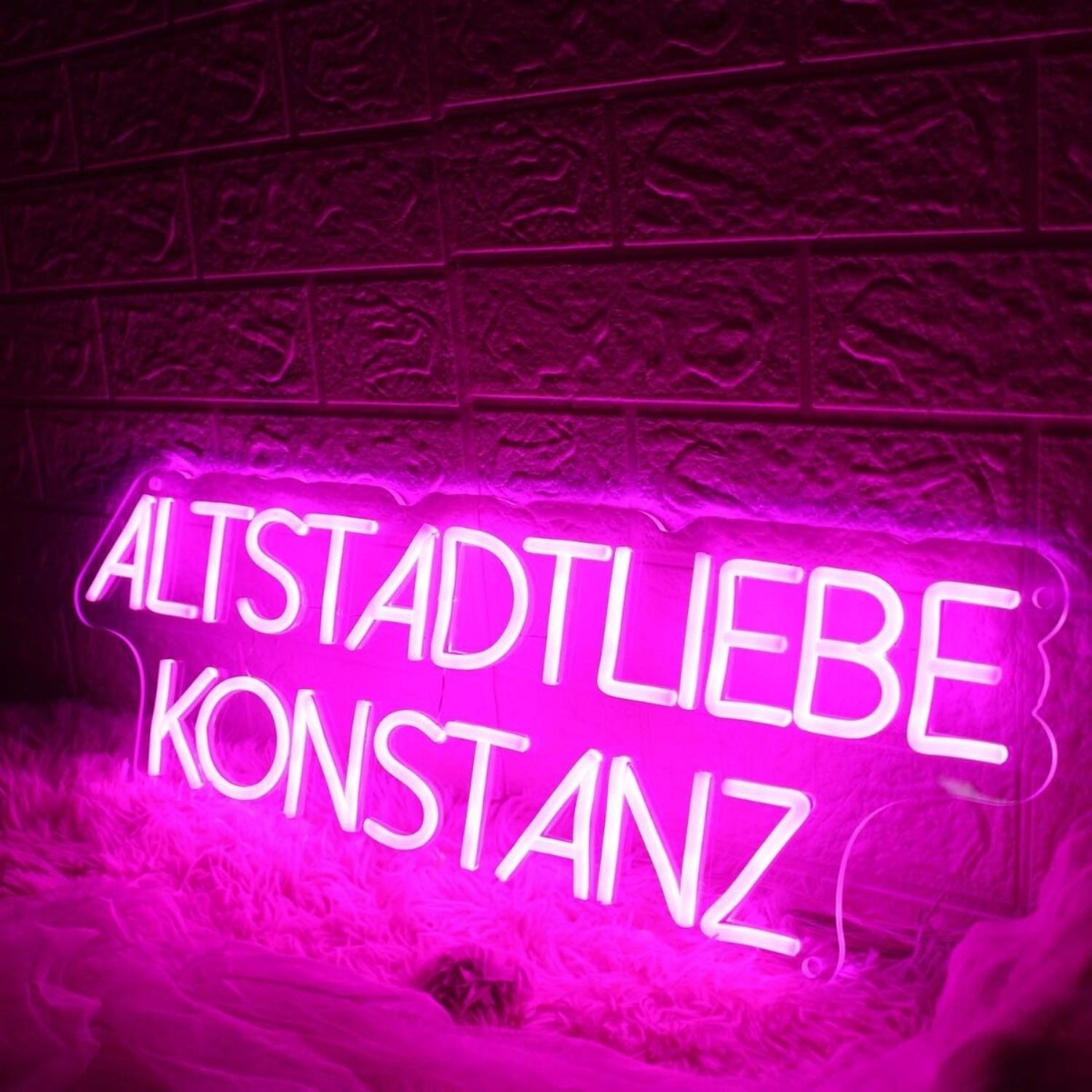 Altstadtliebe Konstanz Pink Led Neon Sign - Shineneon