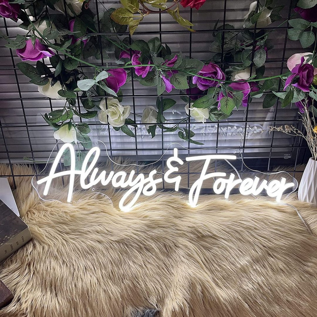 Always And Forever Led Sign Business Neon Signs