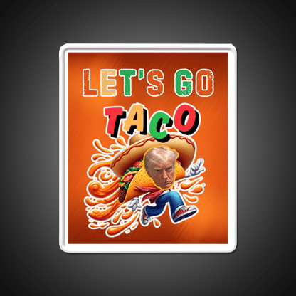 Always Chickens Out Taco Led Neon Sign Mexican Food Neon Sign Rgb Color - Shineneon