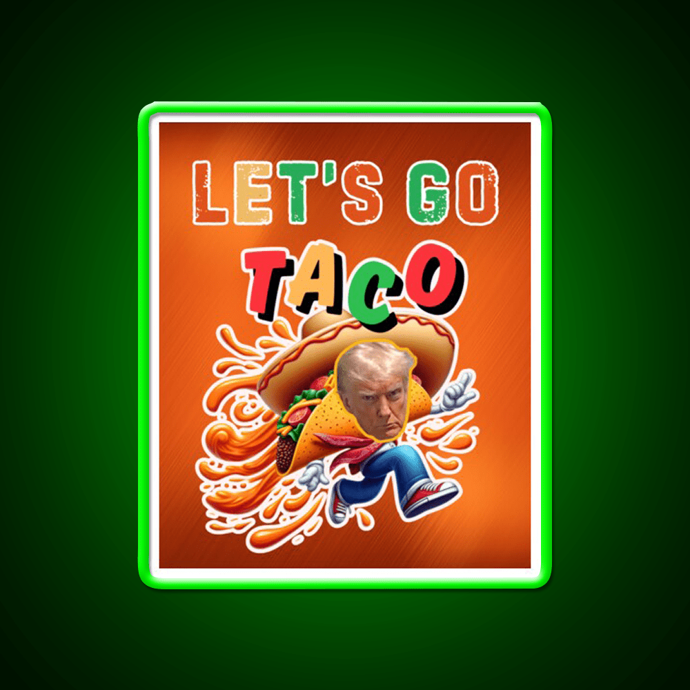 Always Chickens Out Taco Led Neon Sign Mexican Food Neon Sign Rgb Color - Shineneon
