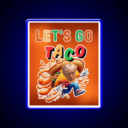 Always Chickens Out Taco Led Neon Sign Mexican Food Neon Sign Rgb Color - Shineneon