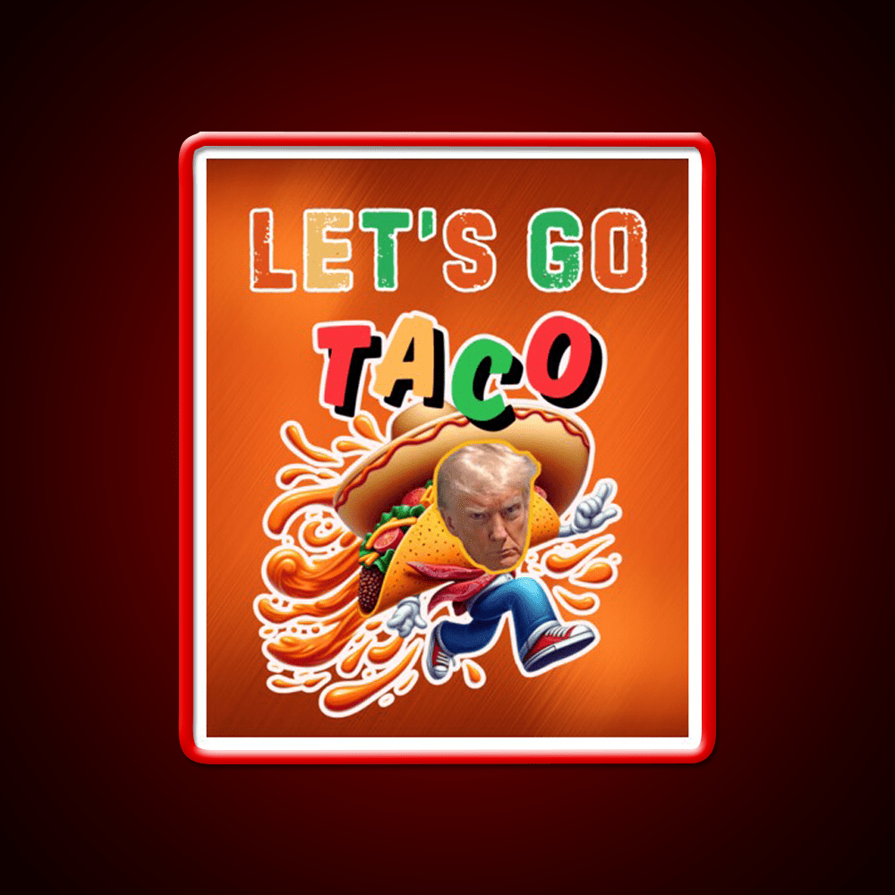 Always Chickens Out Taco Led Neon Sign Mexican Food Neon Sign Rgb Color - Shineneon
