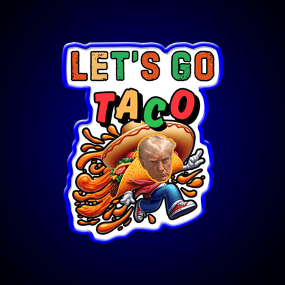 Always Chickens Out Taco Led Neon Sign Mexican Food Sign Rgb Color - Shineneon