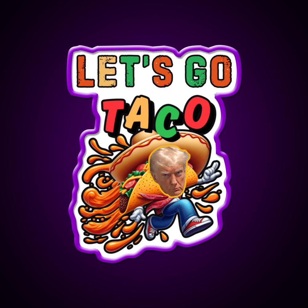 Always Chickens Out Taco Led Neon Sign Mexican Food Sign Rgb Color - Shineneon