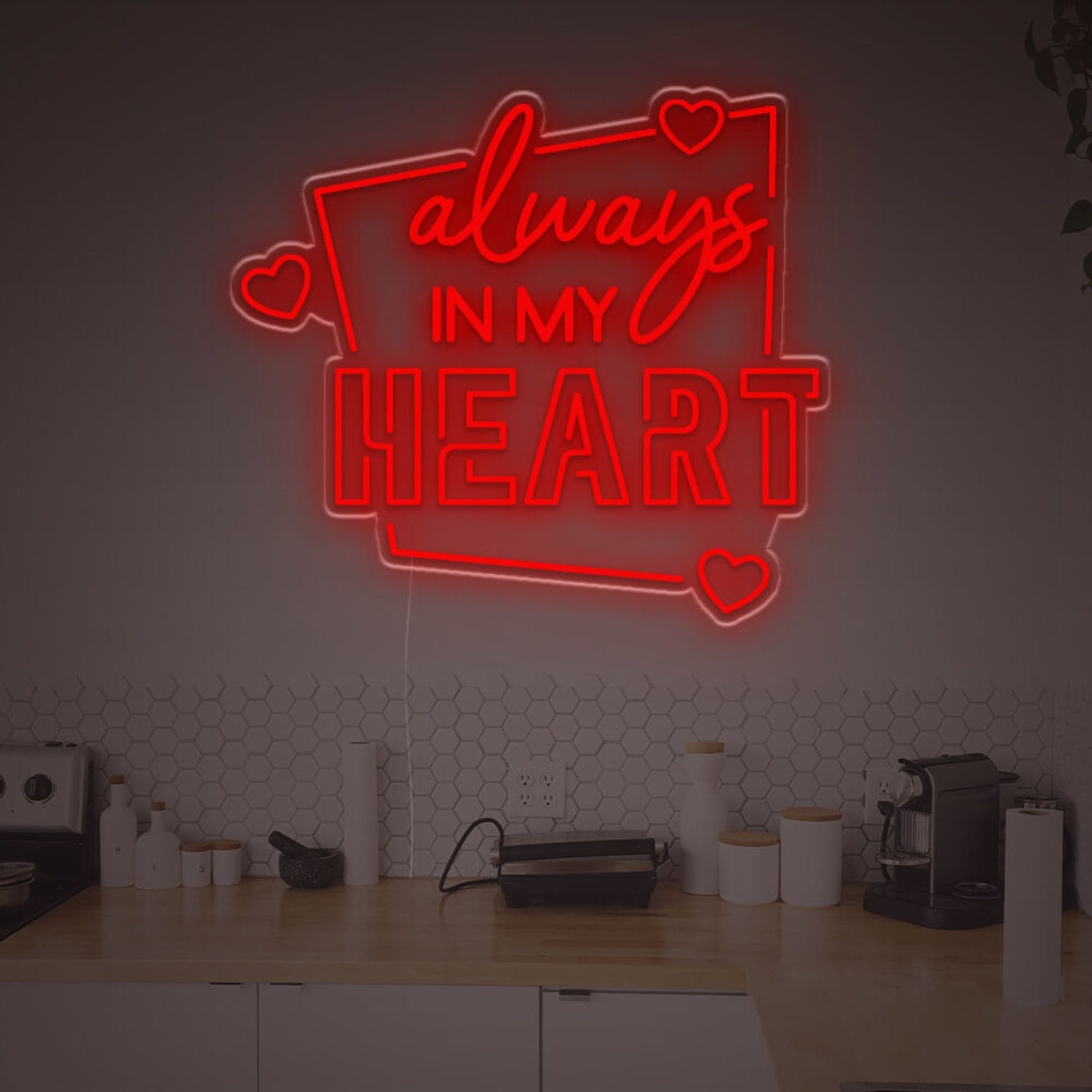 Always In My Heart Led Neon Sign | Shineneon