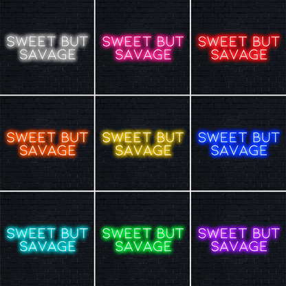 Always Kiss Me Goodnight Cursive Wall Art LED Neon Sign - Shineneon