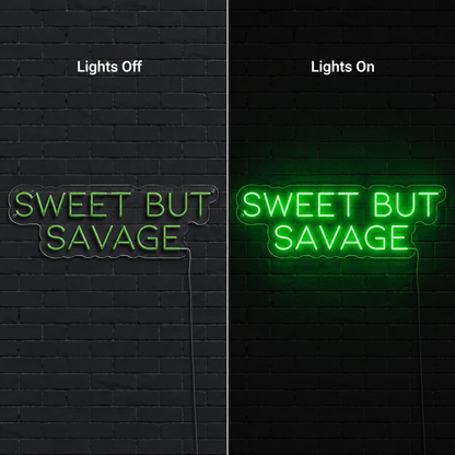 Always Kiss Me Goodnight Cursive Wall Art LED Neon Sign - Shineneon