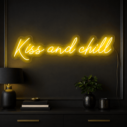 Always Kiss Me Goodnight Dorm Room Decor LED Neon Sign - Shineneon
