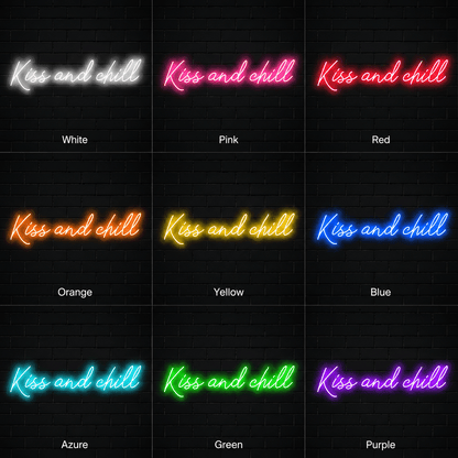 Always Kiss Me Goodnight Dorm Room Decor LED Neon Sign - Shineneon