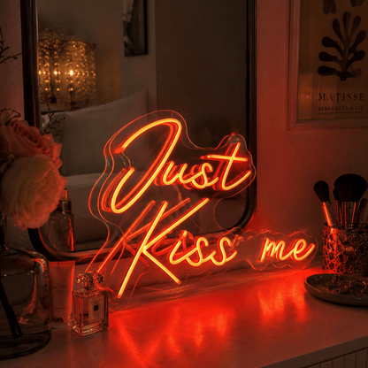 Always Kiss Me Goodnight Sign Wall Decor LED Neon Sign - Shineneon