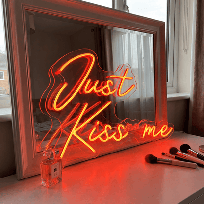 Always Kiss Me Goodnight Sign Wall Decor LED Neon Sign - Shineneon
